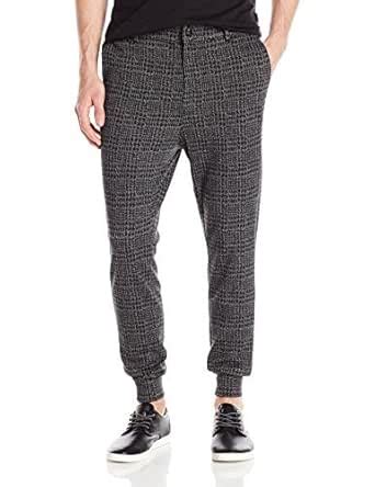 Just Cavalli Men's Jogger Pant, Grey/Black, 46 : Amazon.in: Fashion