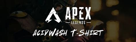 Apex Legends Acidwash T-Shirts India | 240 GSM Streetwear – Bowchika