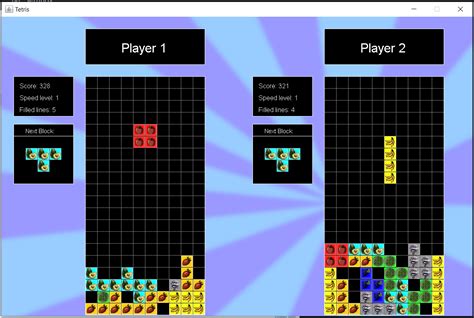 Image result for Java Tetris Game Netbens