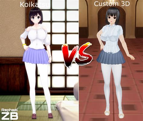 Koikatsu VS Custom Maid Comparison Which is Best by RaphaelZB on DeviantArt