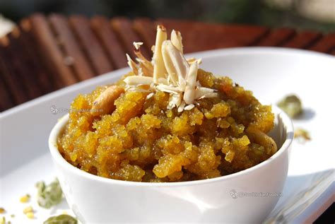 Moong dal jaggery halwa-How to make-Step by step photos
