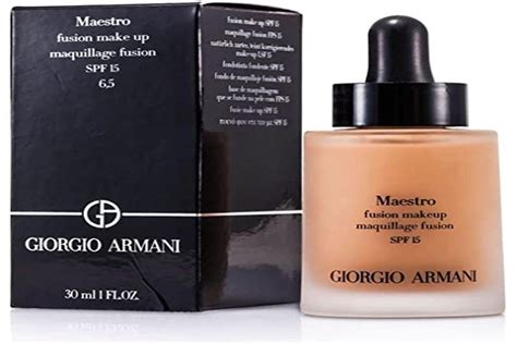 Buy Giorgio Armani Maestro Fusion Make Up Foundation Spf 15, 6.5, 1 ...