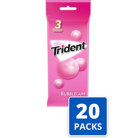 Trident Bubble Gum Ingredients