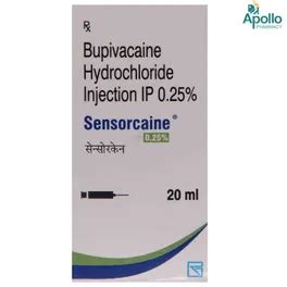 Sensorcaine 20ml 0.25 % Injection | Uses, Side Effects, Price | Apollo ...