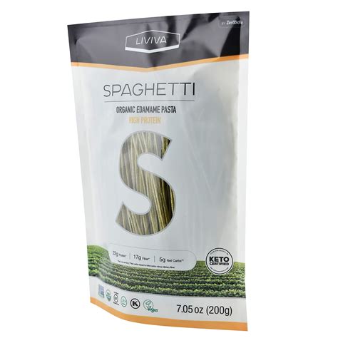 Buy Zeroodle Organic Edamame Mung Bean Spaghetti - Case of 6 - 7.05 OZ ...