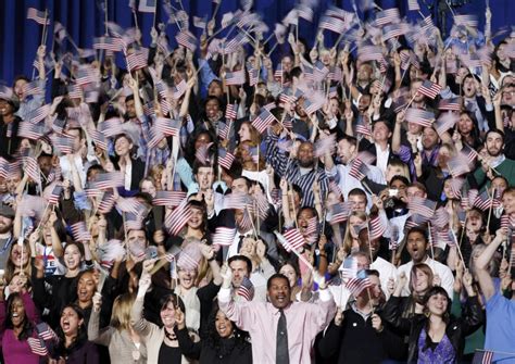 Pictures of Barack Obama's Victory Celebrations [PHOTOS] - IBTimes India