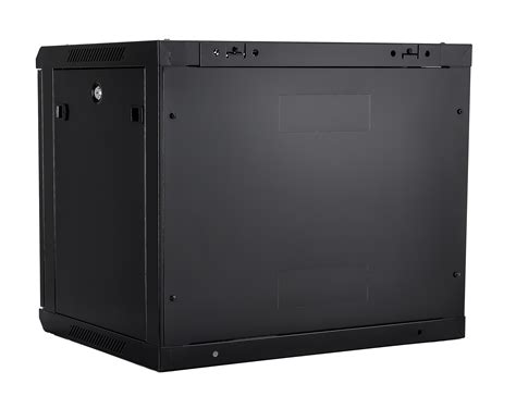 UniFlex Wall Mount Rack 9U 600*450mm with 1-fan and side locks