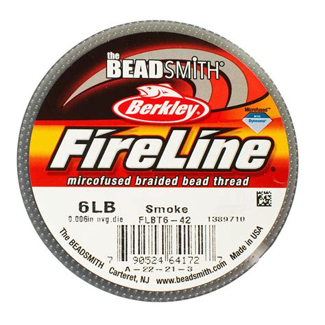 Fireline Microfused Braided Bead Thread, 6LB Test - 0.15mm Thickness,