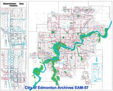 Edmonton Transit Service Routes 的图像结果