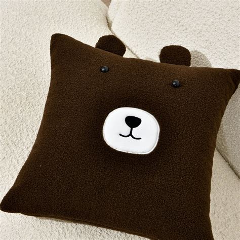 Fudge Bear Cushion Cover – Shop Home Edition