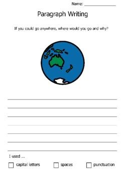 Image result for Visual Examples of a Paragraph Writing