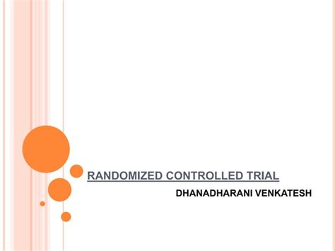 Image result for Randomized Control Trialppt
