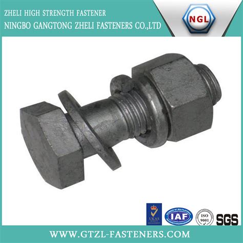 China Stainless Steel/Carbon Steel Hex Bolts & Nuts Zinc Plated/HDG Hex ...