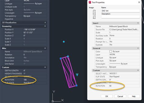 Image result for AutoCAD Block Chain Dynamic Rotation