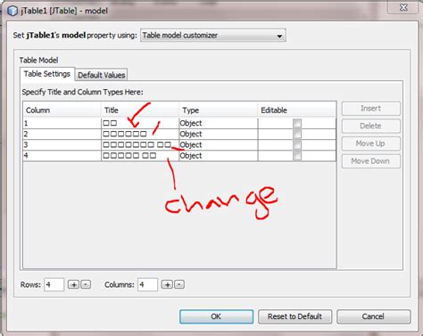 How to Set JTable Tithe 的图像结果