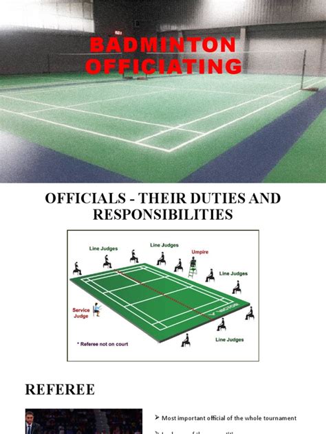 Badminton Referee 的图像结果