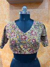 Buy Kalamkari Stretchable Blouses Online | Looms & Tassels