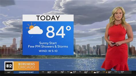 Chicago weather forecast hour by hour for August 8 - CBS Chicago