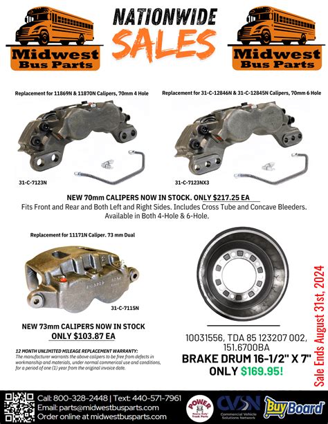 Midwest Bus Parts - Your One Stop for School Bus Parts