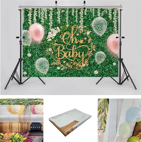 Buy cocomong Oh Baby Backdrop for Baby Shower, 7x5ft Baby Shower ...