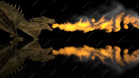 Images Of Dragons Breathing Fire