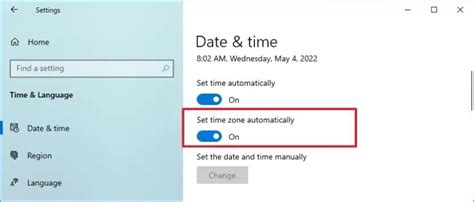 Image result for How to Set Time Zone Automatically Windows 1.0