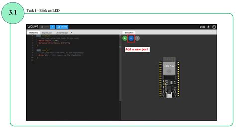 Circuit Simulation using Wokwi