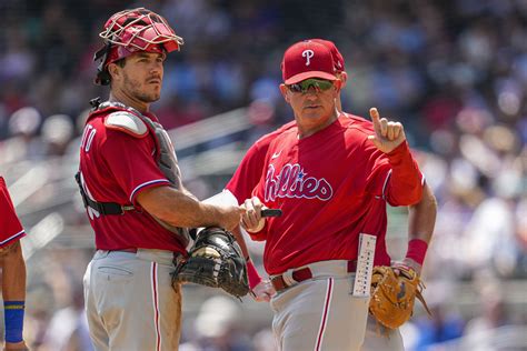 Phillies manager makes feelings known on ejection and umpire’s call on ...