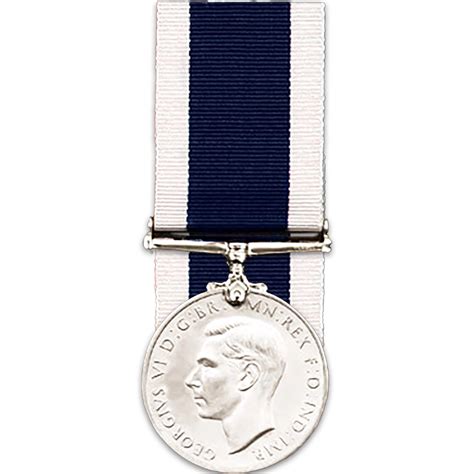 Royal Navy Long Service Good Conduct Medal GVI - Medal Frame, Full Size ...