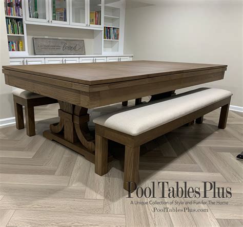 Pool Table And Dining Room Table
