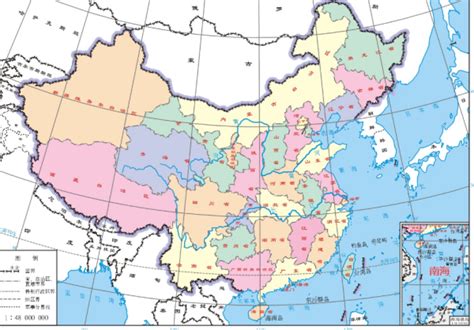 中国政区地图高清版_中国地图全图可放大缩图 - 随意贴