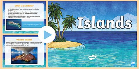 Islands Information PowerPoint (teacher made) - Twinkl