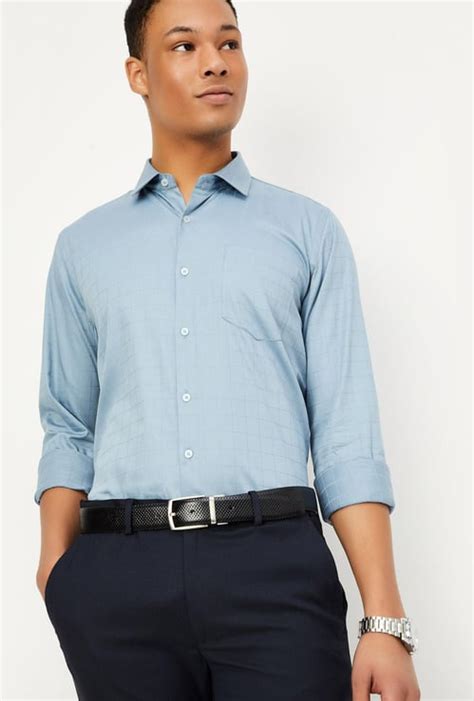 Shop for Formal Shirts for Men Online at Best Price | Max Fashion