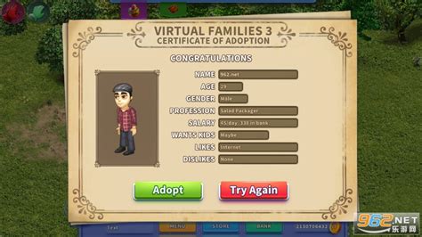 虚拟家庭3汉化版-虚拟家庭3中文版(Virtual Families 3)下载v1.0.1 无限金币版-乐游网安卓下载