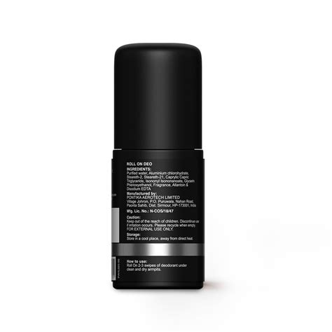 Buy Noir Roll-On Deo Online for Men | The Man Company