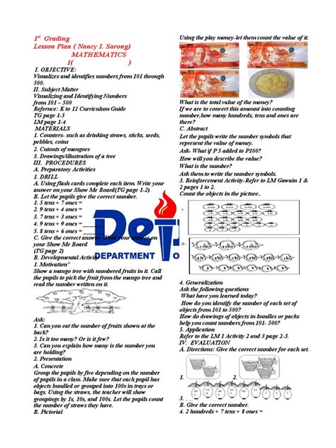 Image result for First Grade Math Lesson Plan