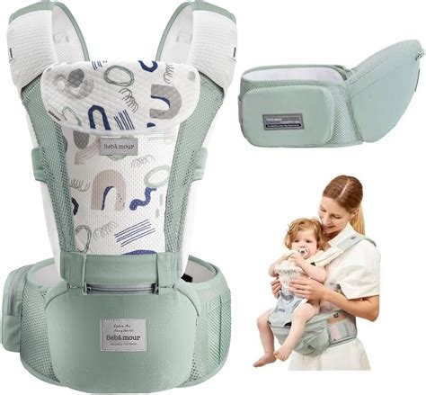 Baby Hip Carrier, Hip Seat Baby Carrier, Baby Waist Stool Toddler Seat ...