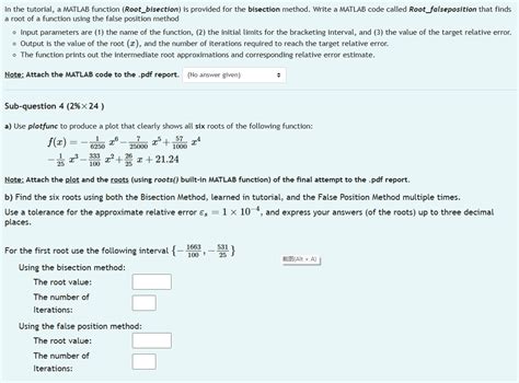 Image result for Bisection Method Ln X 2 0.7 MATLAB