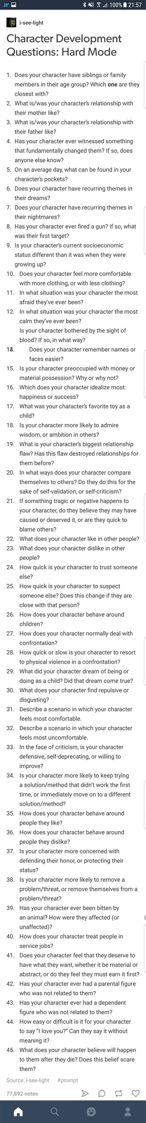 Image result for How to Describe My Character Development