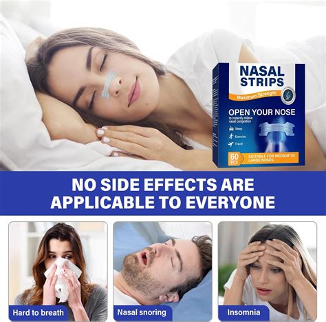 NECALON Nasal Strips, Clear Nose Strips for Snoring, India | Ubuy