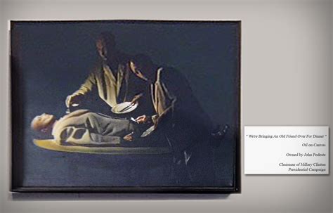 Oil Painting from Office of John Podesta : conspiracy