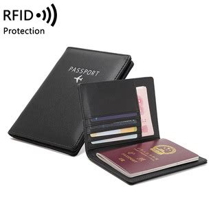 跨境2023新款护照包 出国旅行RFID护照夹 韩版简约搭扣超薄证件包-阿里巴巴