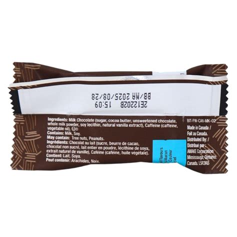 Awake Chocolate Caffeinated Milk Chocolate Bars at NaturaMarket