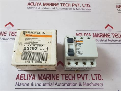 Merlin Gerin Id 4P 25 30Ma 23192 Circuit Breaker – Aeliya Marine Tech