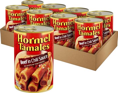 Amazon.com: Hormel Beef Tamales 15 Oz (8 Pack) : Grocery & Gourmet Food