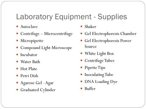 Biotechnology Lab Tools 的图像结果