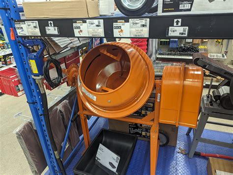 Harbor Freight Concrete Mixers