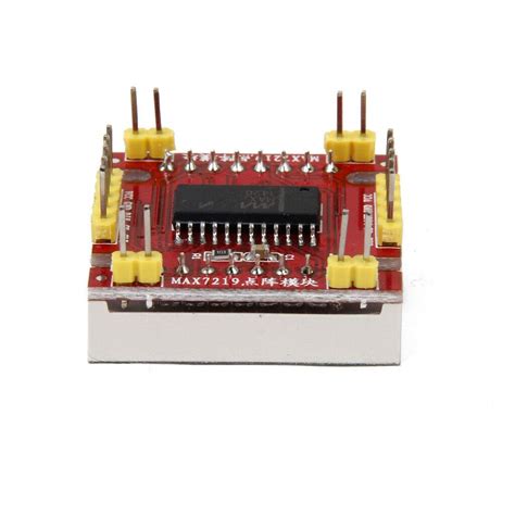 MAX7219 LED Dot Matrix Display Module 8x8 for Arduino : Amazon.in ...
