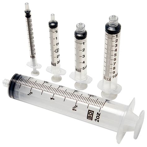 Becton Dickinson (BD) Tuberculin Syringe with Needle | 24 G | 3 ML Fill ...