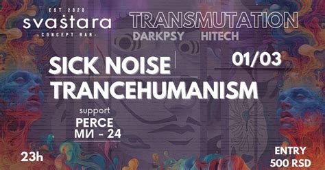 Transmutation - Darkpsy & Hitech @ Svastara, Svaštara Concept Bar ...